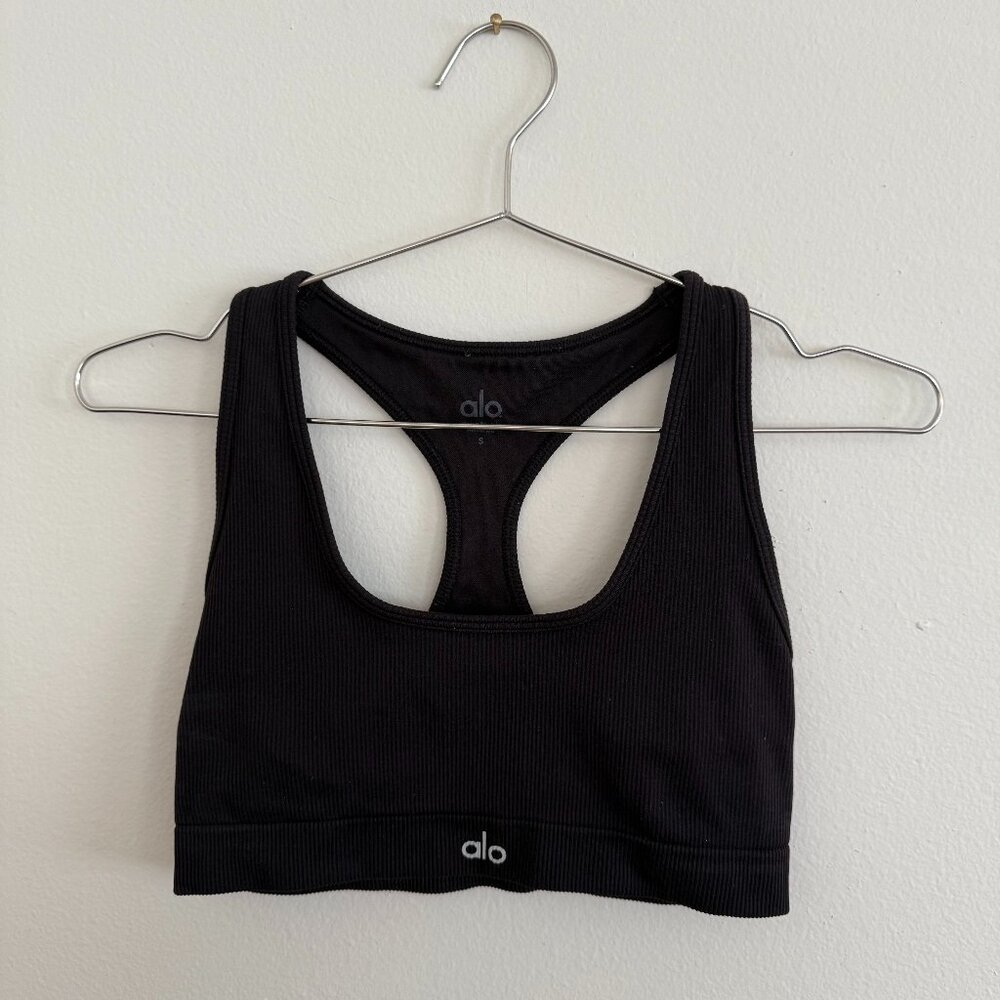 ALO | Seamless Ribbed Bra